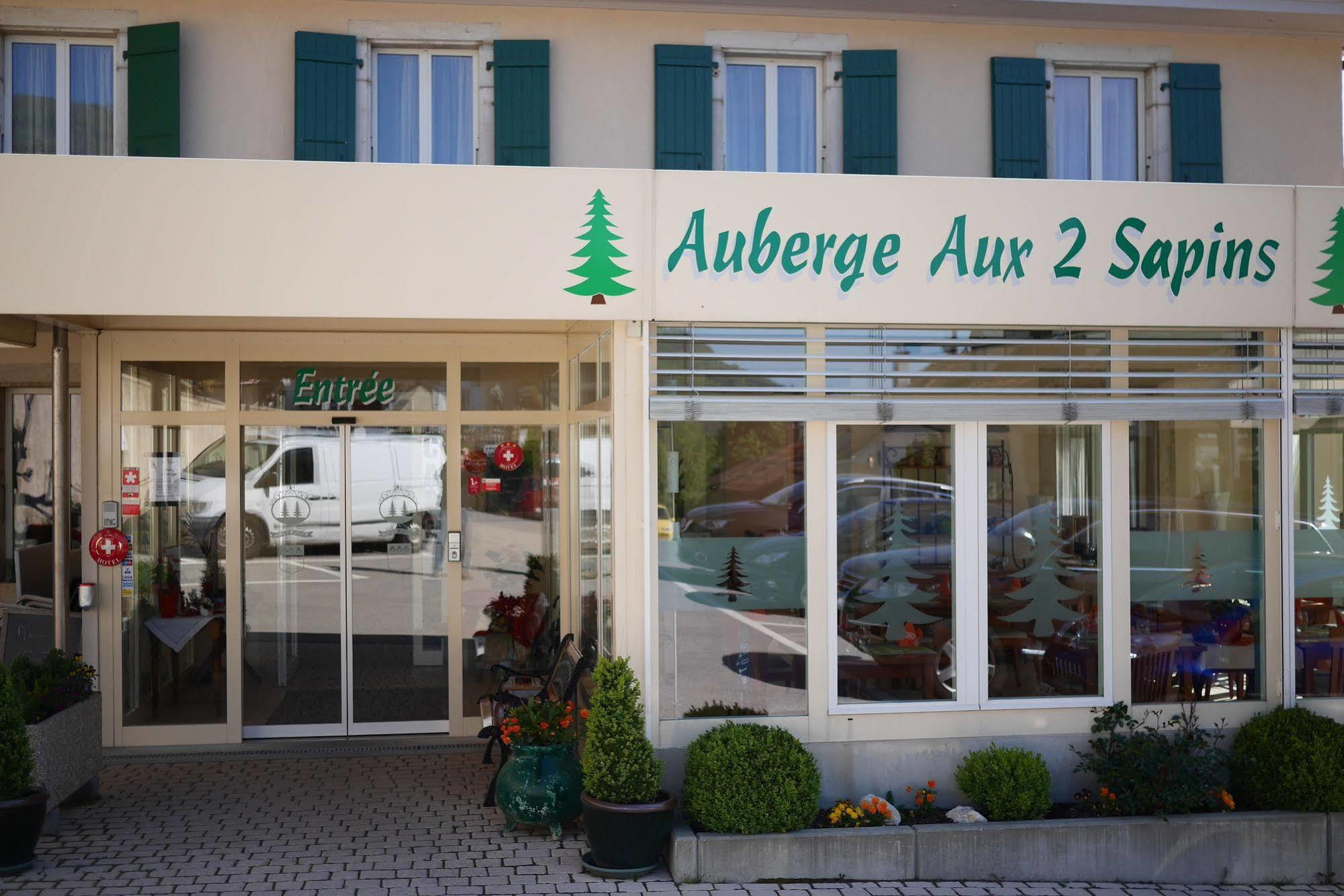 Auberge Aux Deux Sapins Montricher Exterior foto